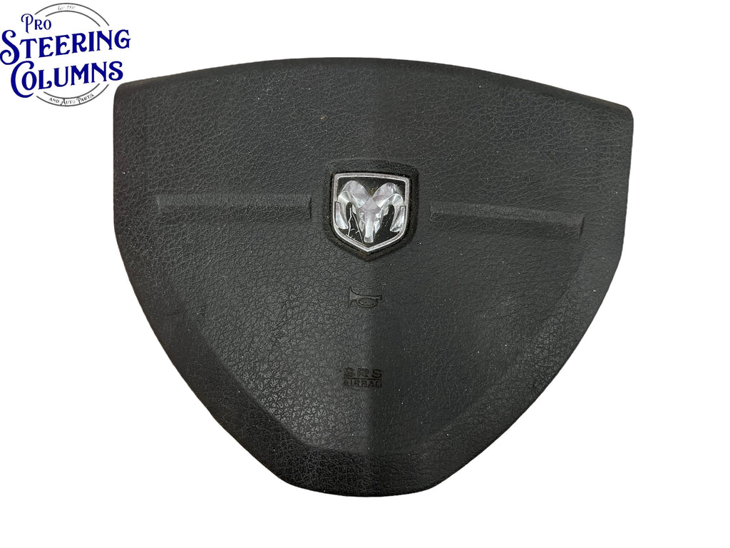 2008-2010 Dodge Grand Caravan Driver Air Bag Black Used OEM