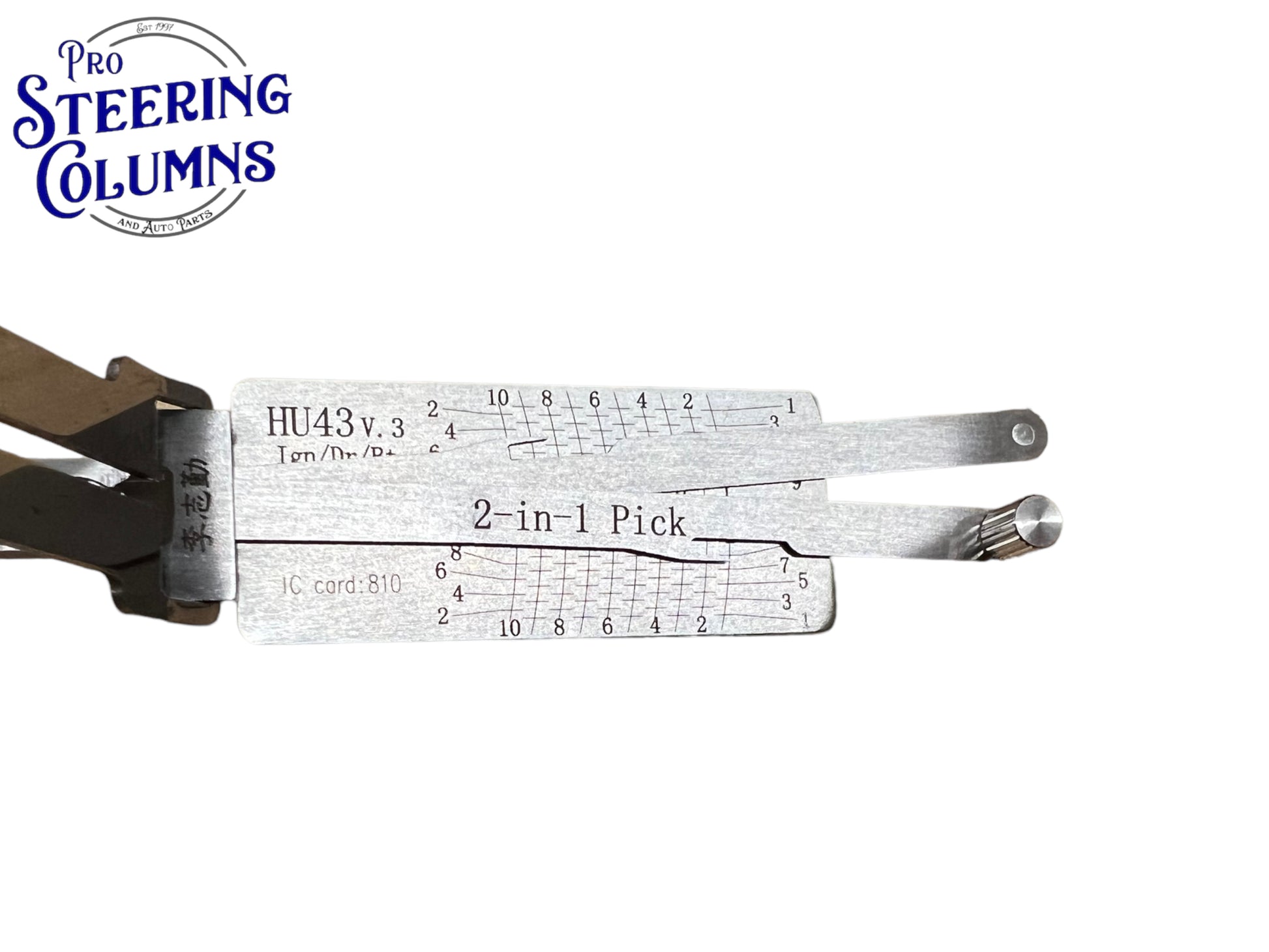 Original Lishi 2 in 1 HU43 For Pontiac GTO Pick & Decoder Genuine New