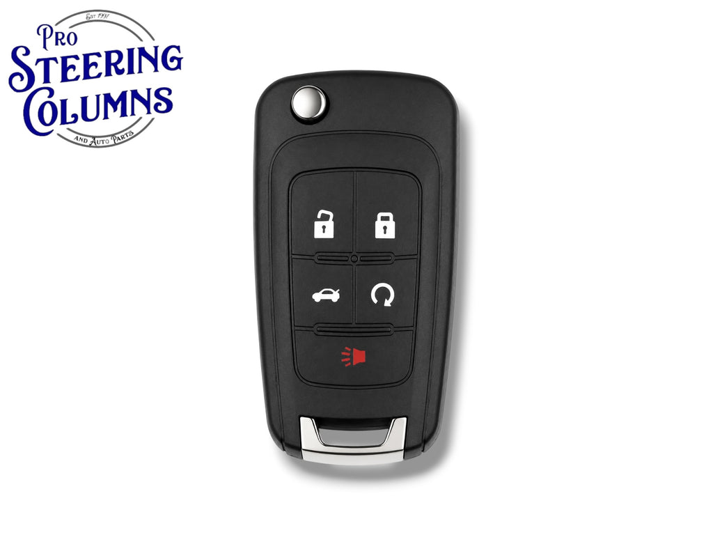 10-19 GM Flip Key 5-Button OHT01060512 (Aftermarket)