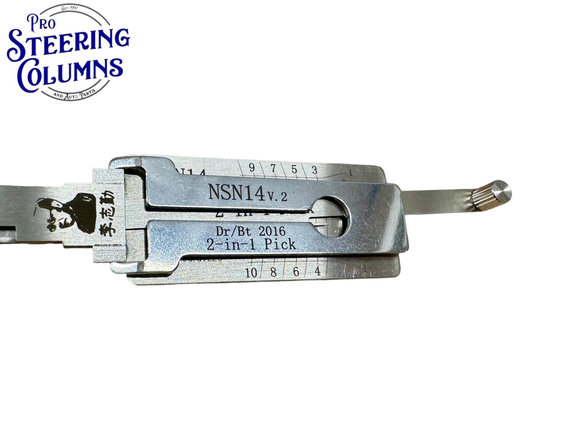 Original Lishi 2 in 1 NSN14 Door & Trunk For Nissan Infiniti Pick & Decoder Genuine New