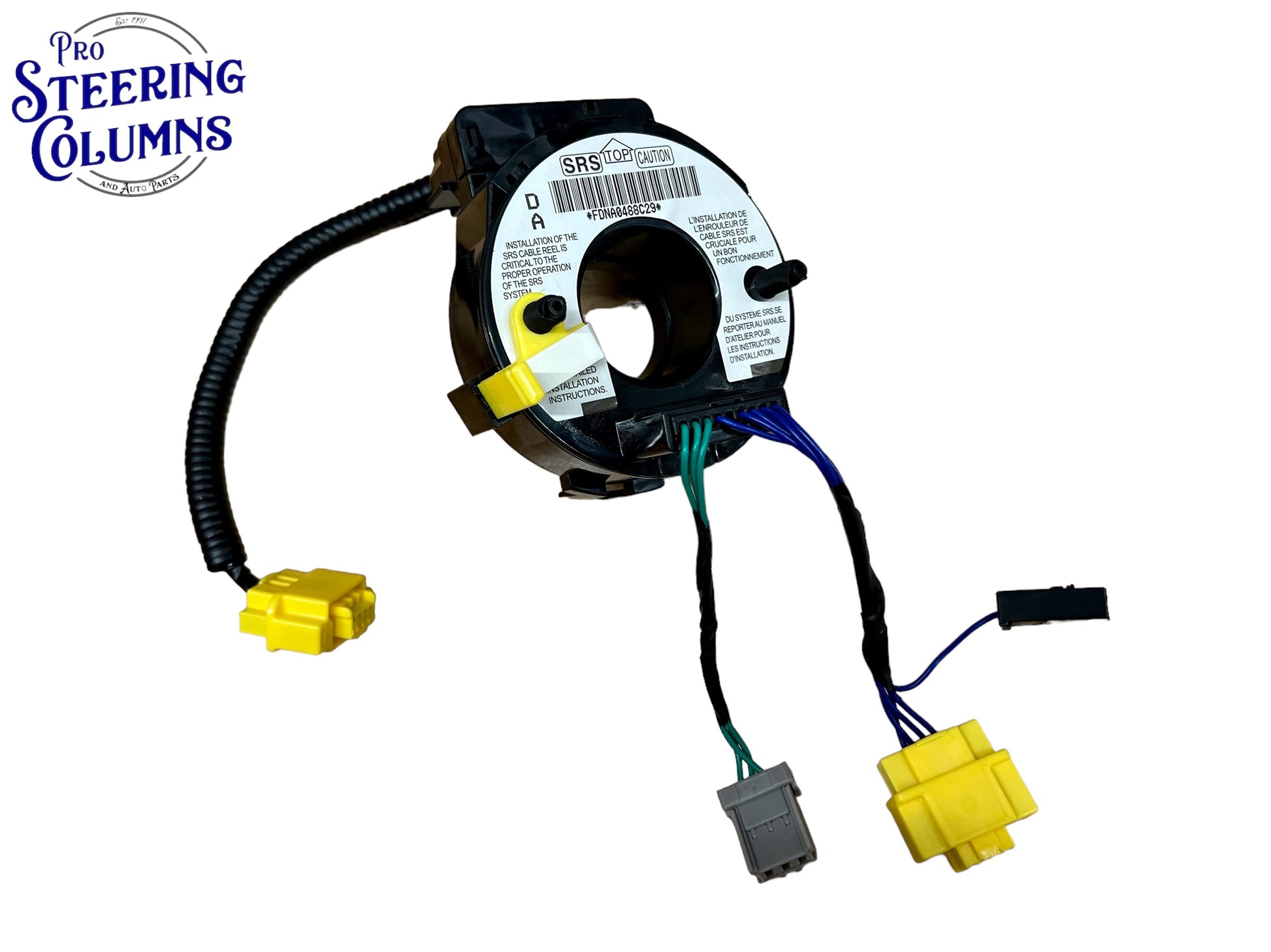 2002-2005 Honda Civic Si 2 Dr Air Bag Clock Spring With Cruise New