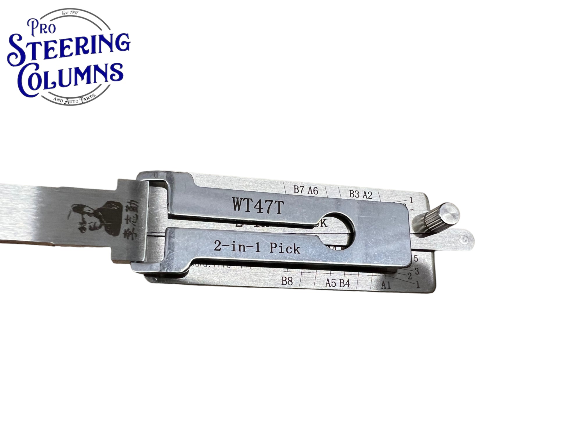 Original Lishi 2 in 1 WT47T Saab 4 Track Pick & Decoder Genuine New