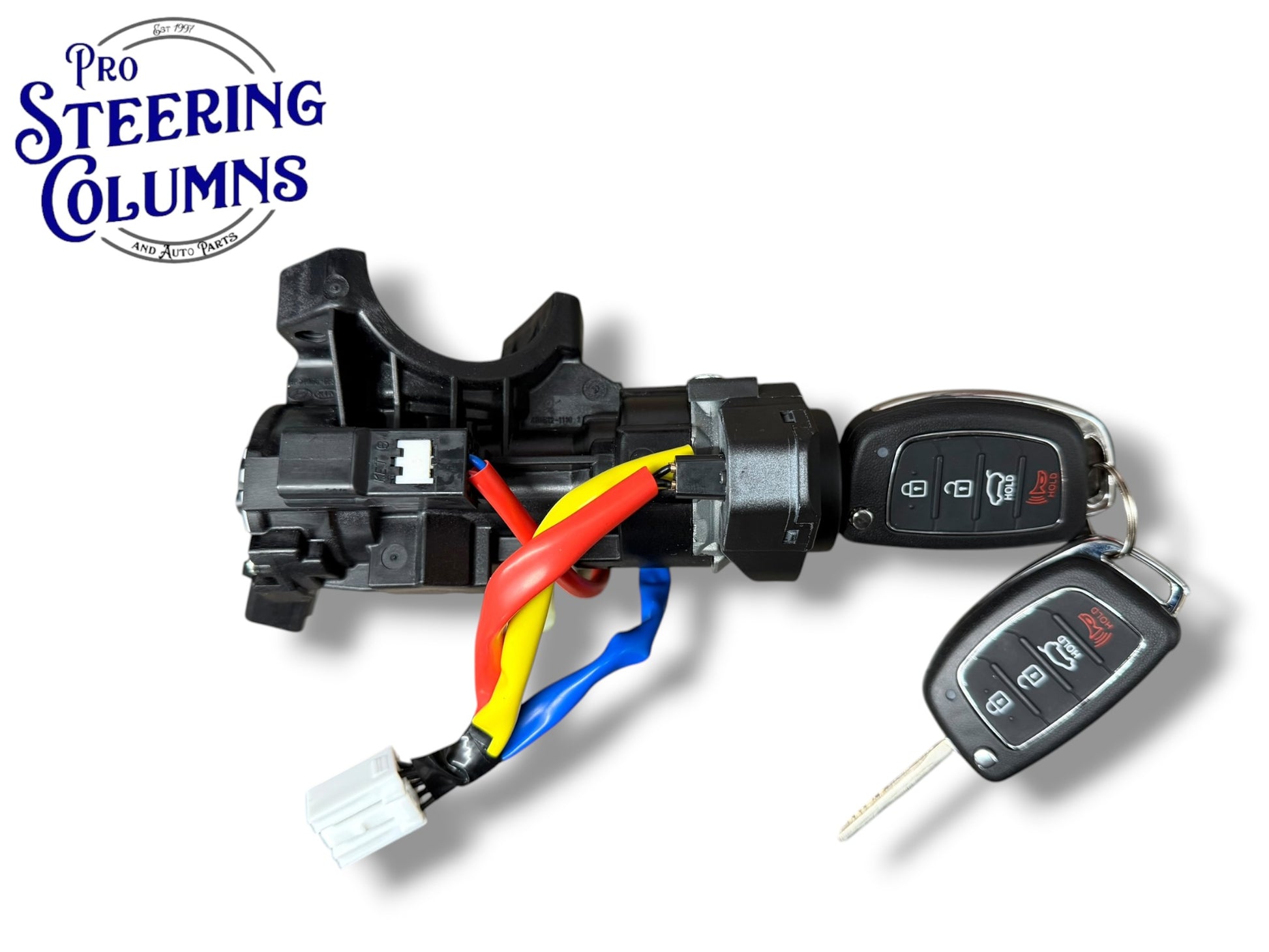 16-21 Hyundai Tucson Ignition Lock Cylinder Assembly 2 Remote Flip Keys PN: 81905-D3080 (Aftermarket)