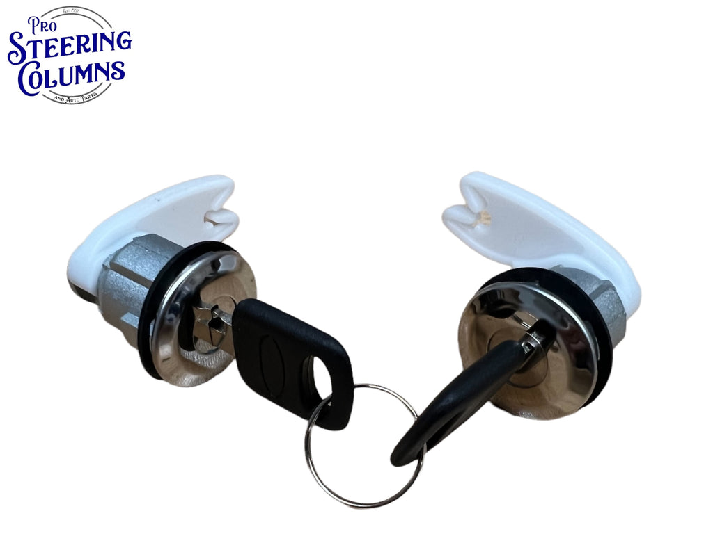 1992-1996 Bronco F-150 F-250 F-350 Econoline E-150 Door Lock Cylinder Set 2 Keys New