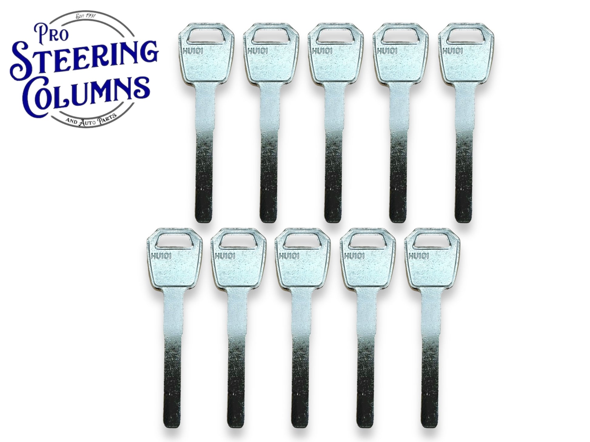HU101 H94 Ford Lincoln Land Rover Volvo Metal Service Key Blank New (10 Pack)