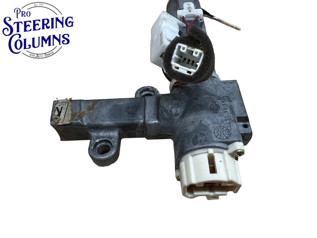 2002-2006 Altima Ignition Lock Cylinder Assembly With 2 Keys Used OEM