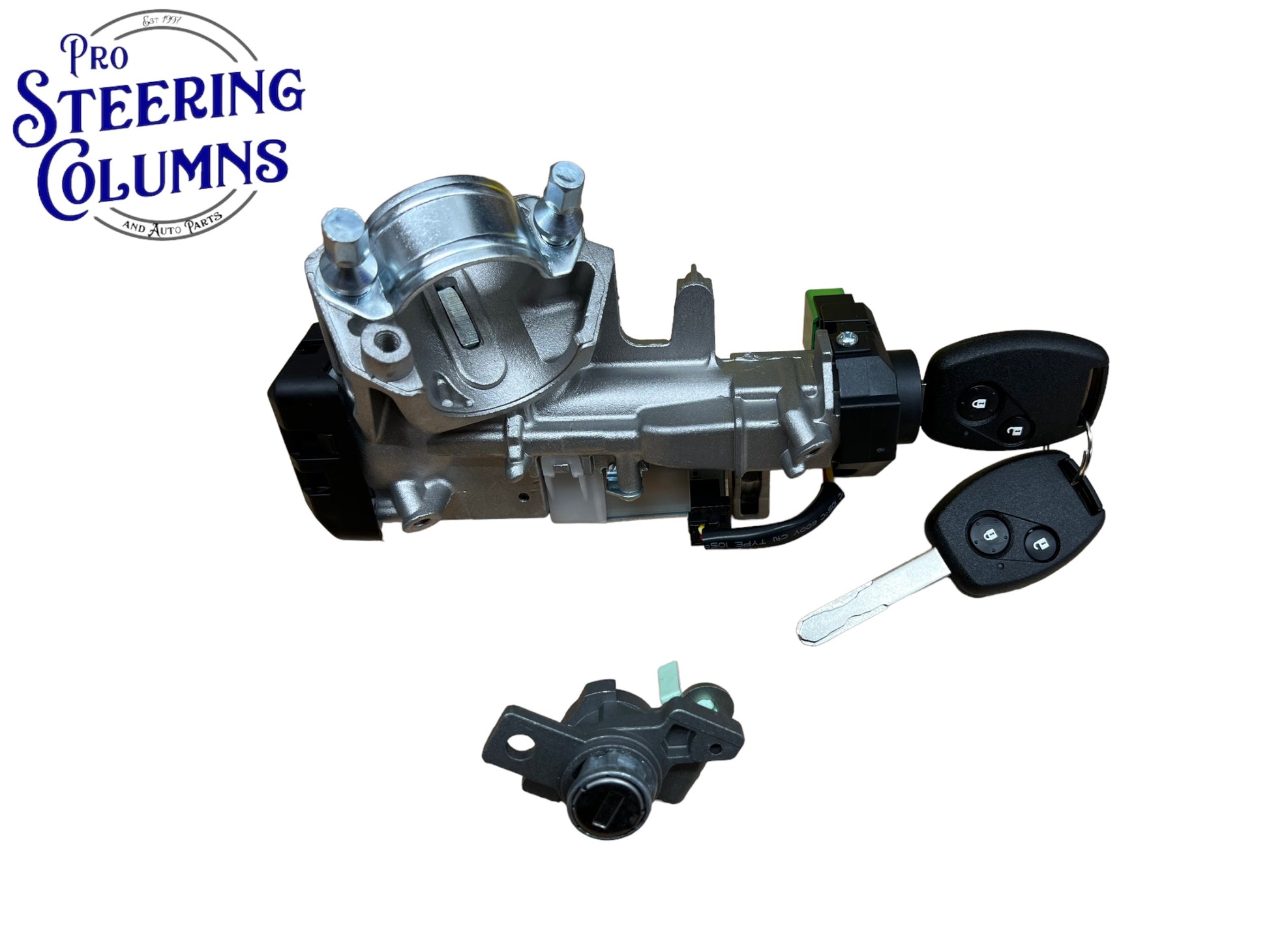 2005-2010 Honda Odyssey Ignition & Door Lock Cylinder Switch Set 2 Key Shells New