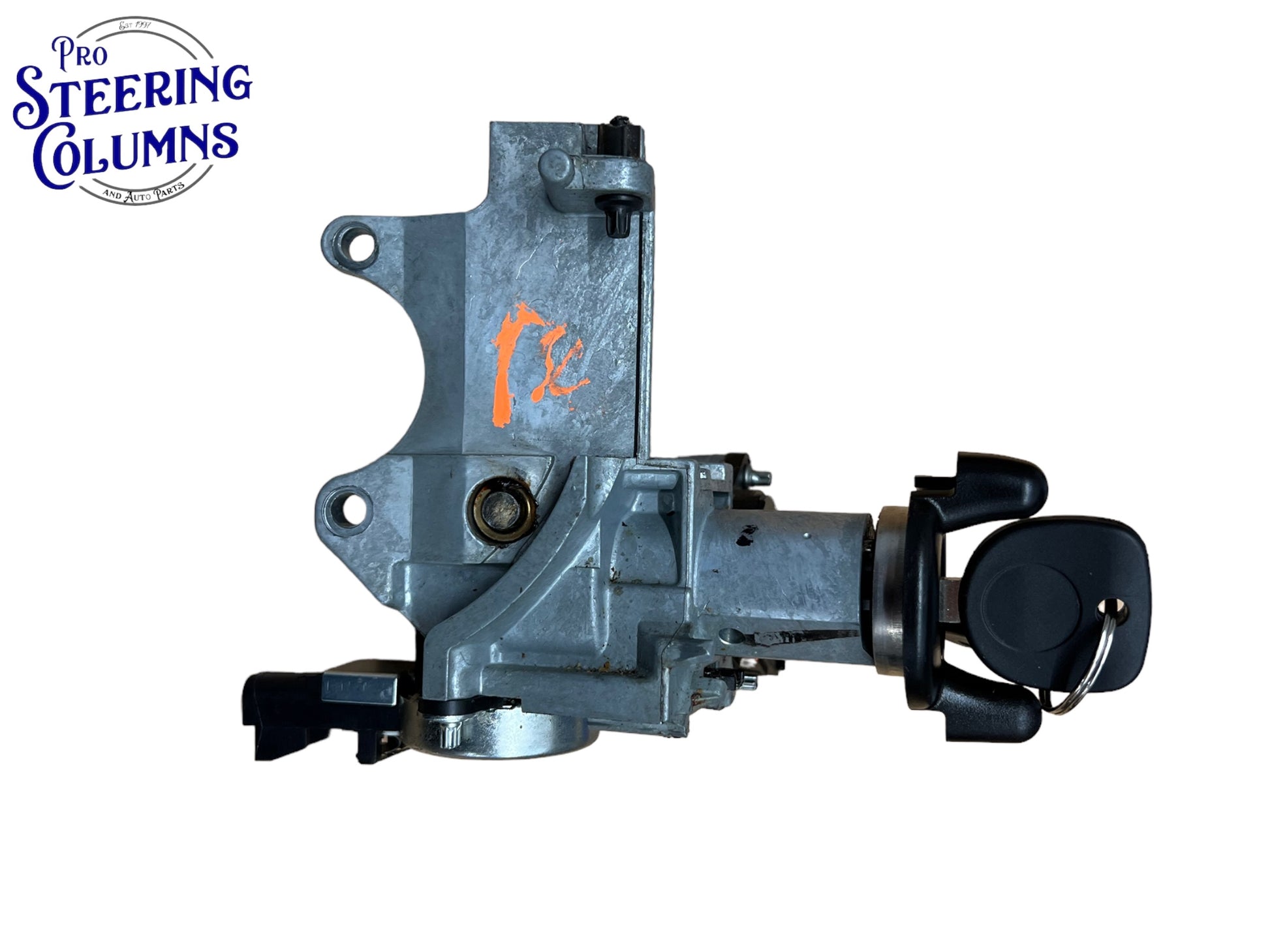 03-07 CTS 04-06 SRX Ignition Lock Cylinder Assembly Housing Switch 2 Keys Used OEM