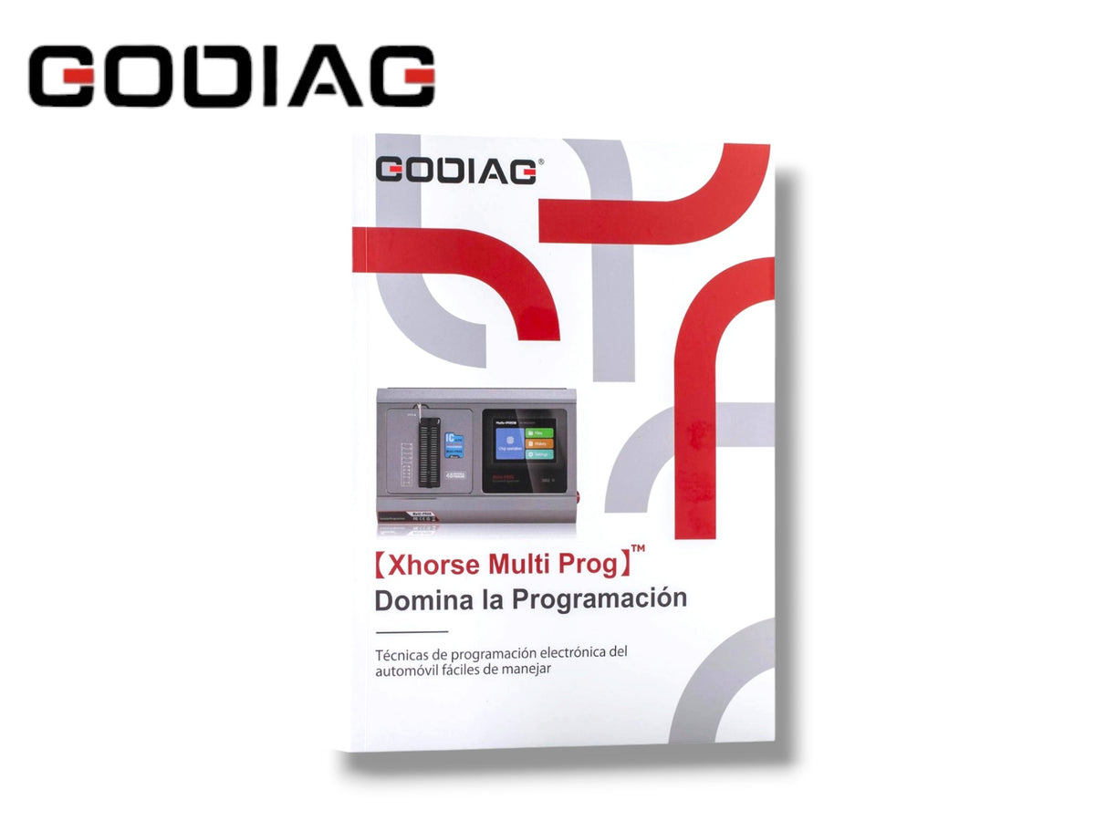 Godiag - Xhorse Multi-Prog Mastering Book – Automotive ECU / TCU / Programming Guide (Spanish)