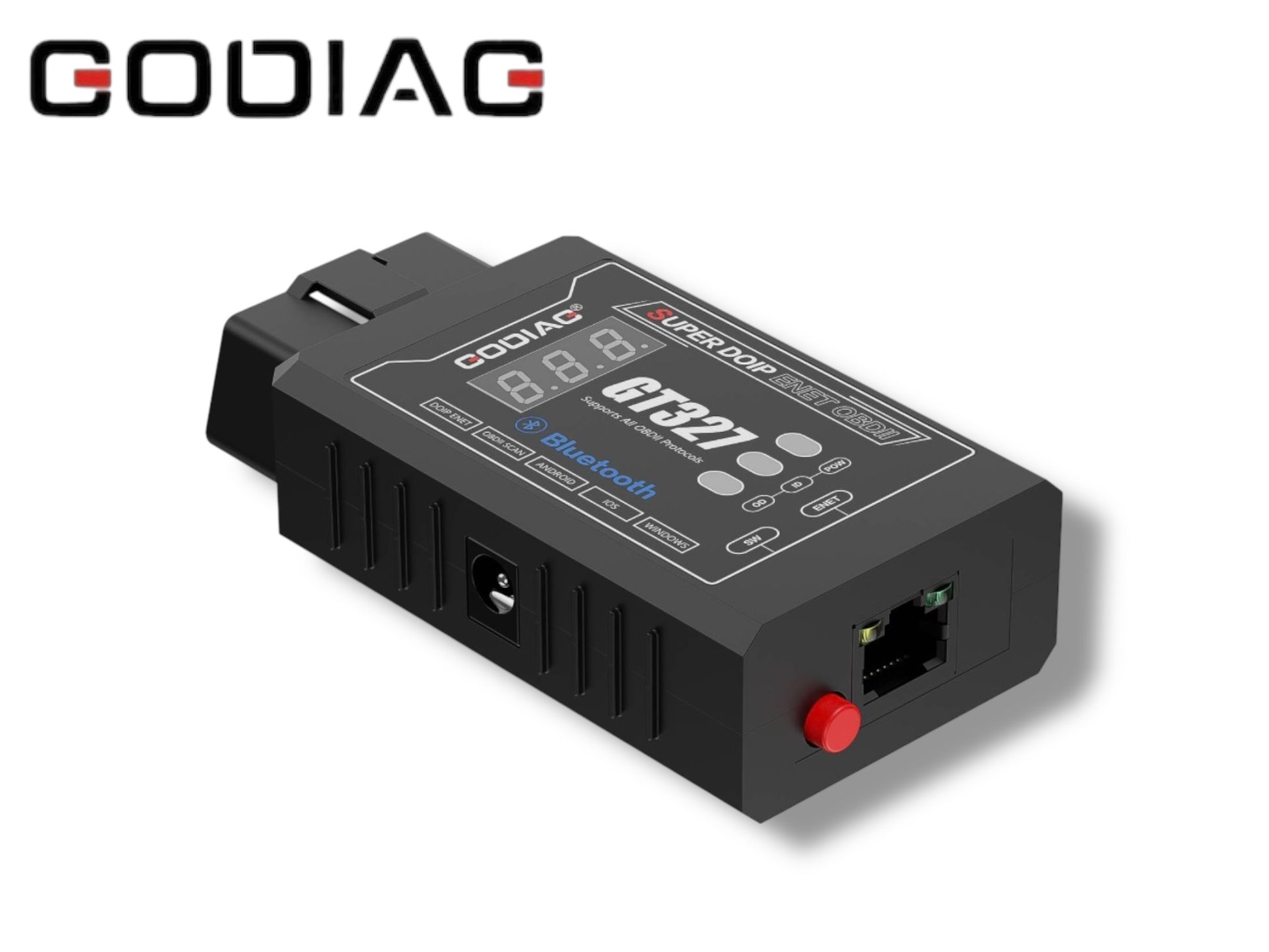 Godiag - GT327 Super OBDII Scanner Bluetooth with Voltage Display