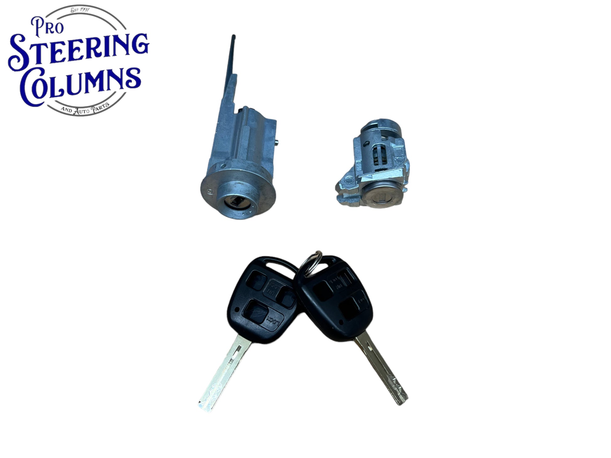 2004-2006 RX330 2007-2010 RX350 Ignition & Door Lock Cylinder Set 2 Keys New