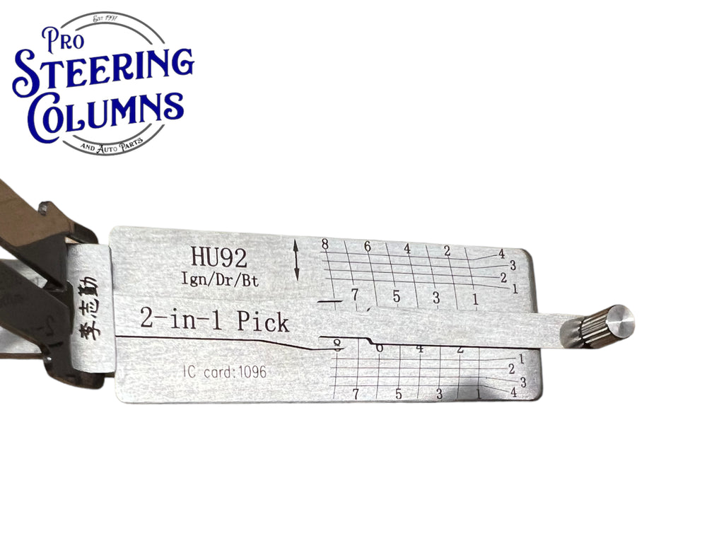 Original Lishi 2 in 1 HU92 BMW Single Lifter Pick & Decoder Genuine New