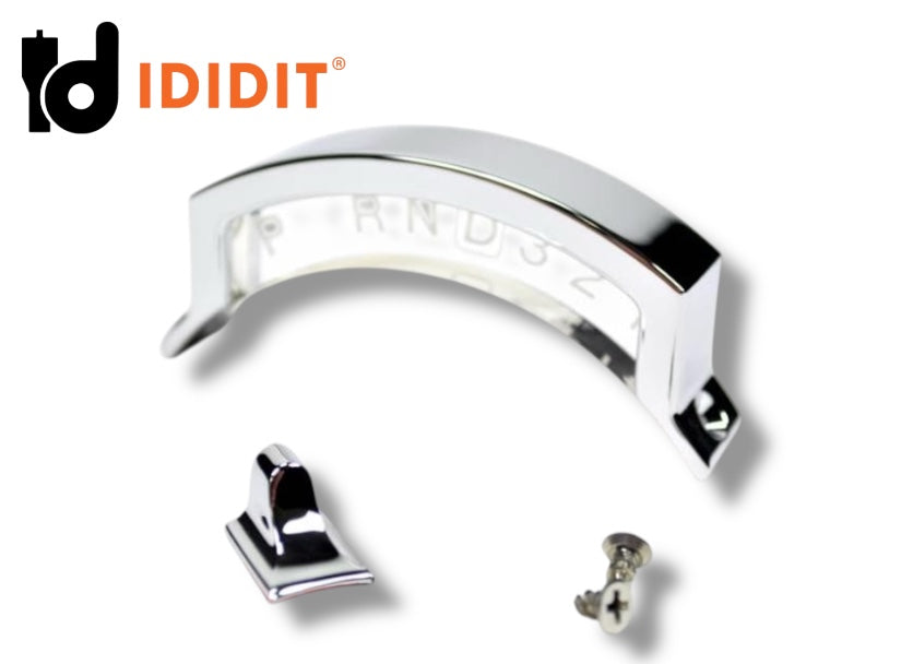 Ididit - Indicator with Aluminum Housing 3 Speed Chrome 2600200020
