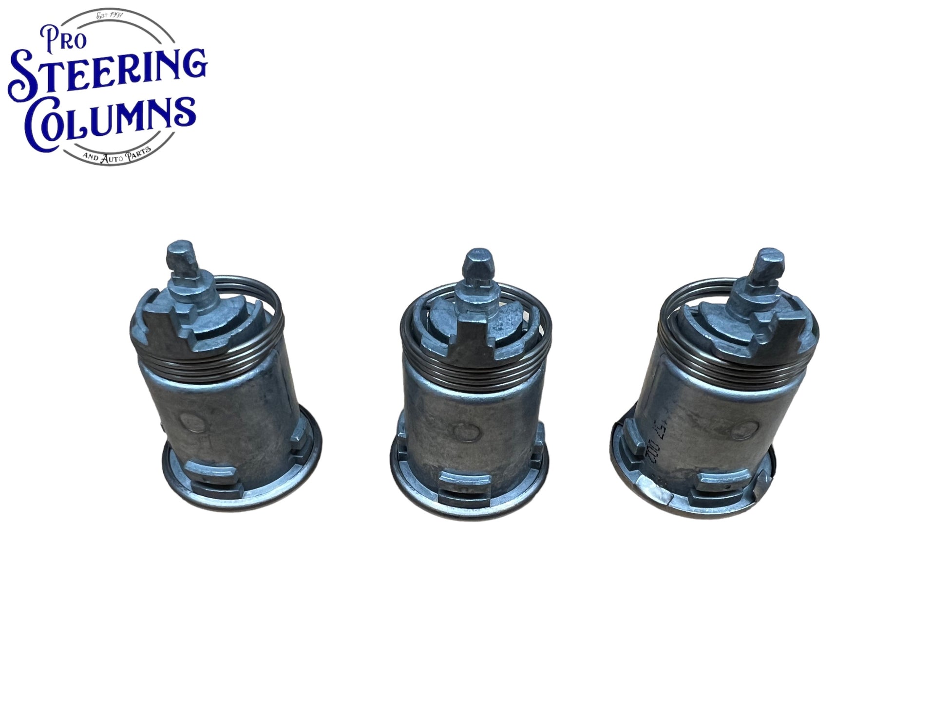 91-95 Jeep Wrangler YJ Ignition & Door Lock Cylinder Set 2 Keys Matched Chrome