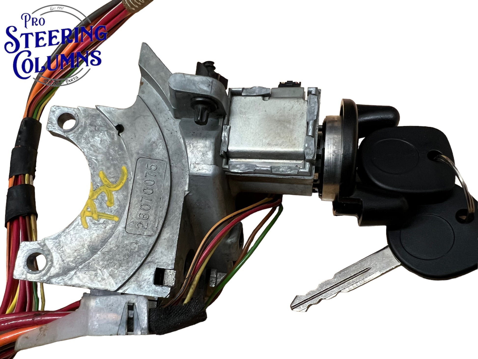 2000-2005 Blazer S10 Ignition Lock Cylinder Assembly 2 Keys Used OEM