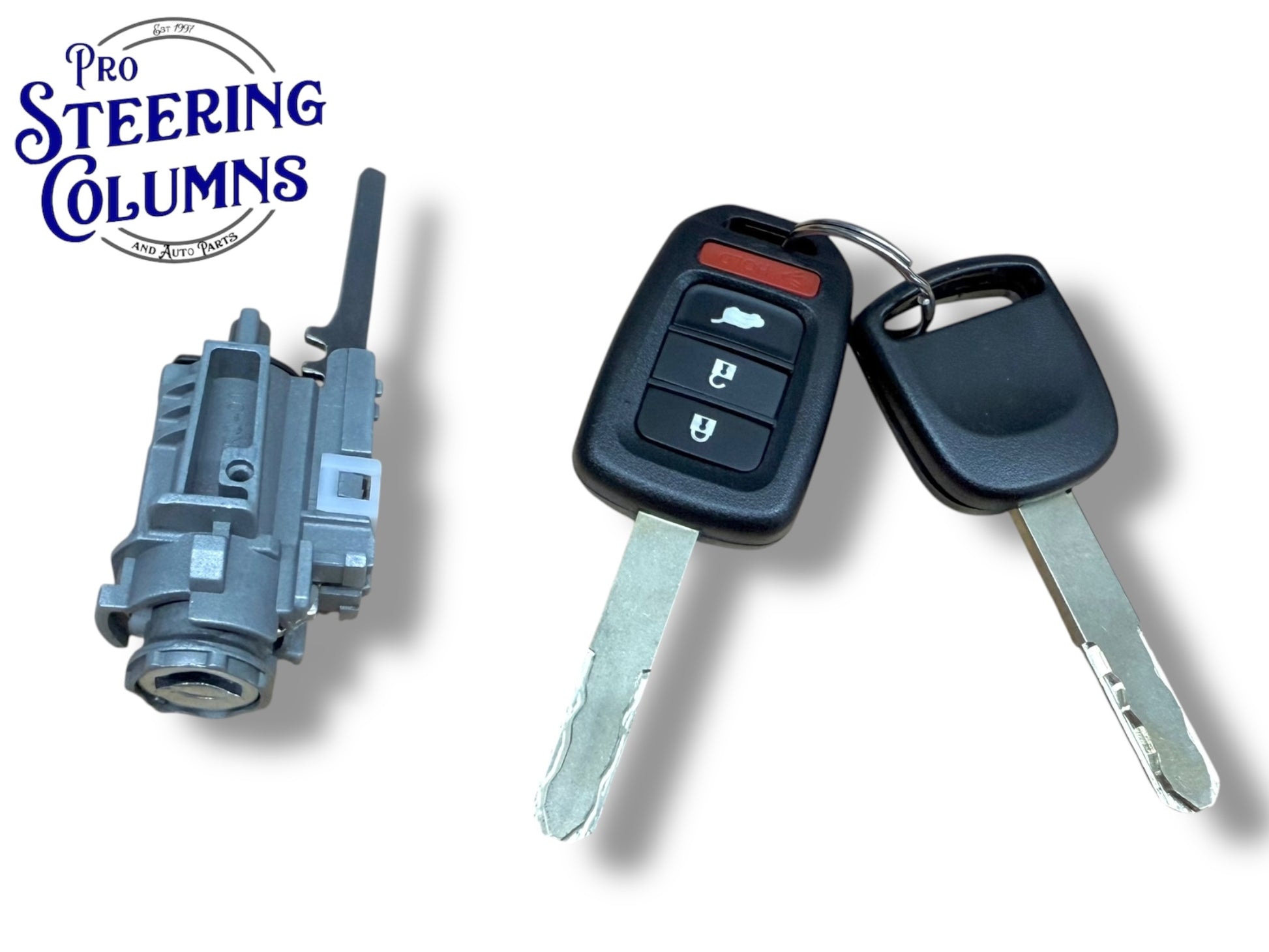 15-22 Honda CRV Ignition Lock Cylinder With 2 Keys Shells