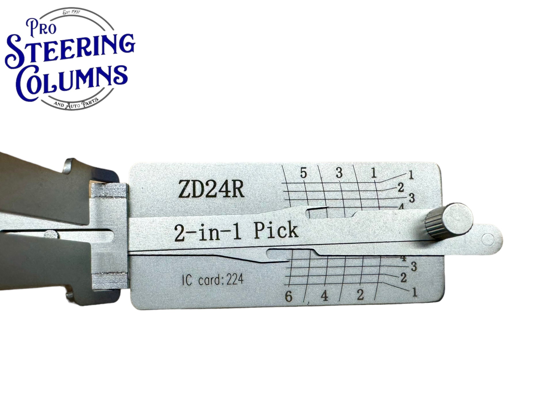 Original Lishi 2 in 1 Yamaha Honda Motorbike ZD24R Pick & Decoder Genuine New