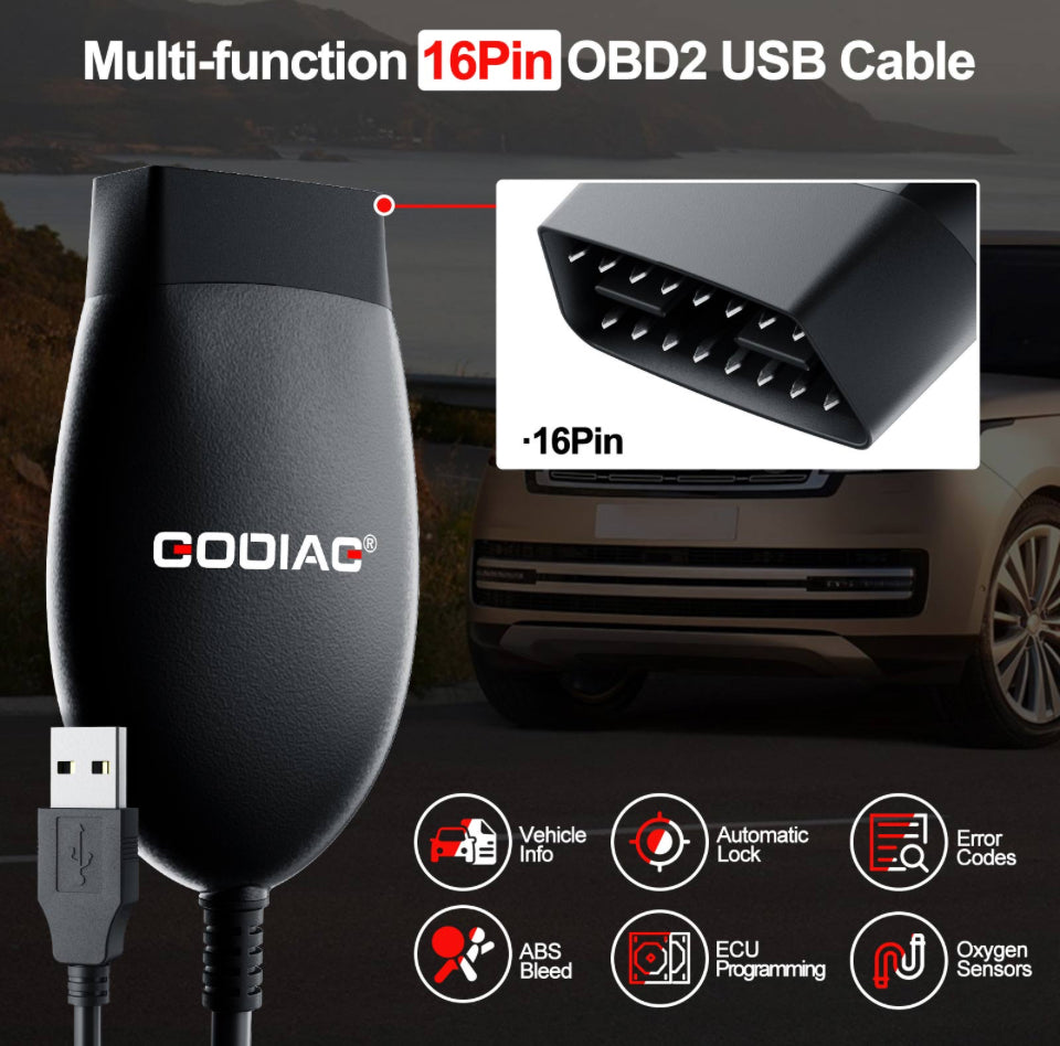 Godiag - GD101 J2534 Passthru Diagnostic Cable