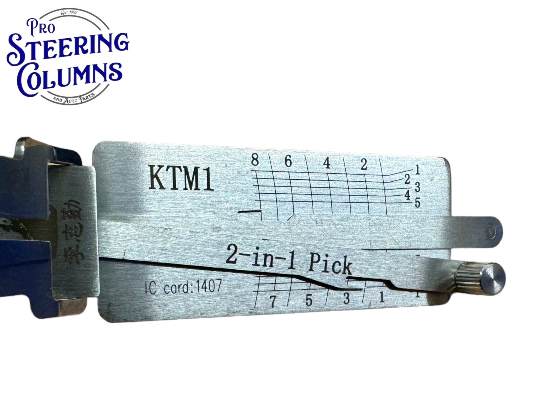 Original Lishi 2 in 1 KTM1 KTM Yamaha Motorbike Pick & Decoder Genuine New