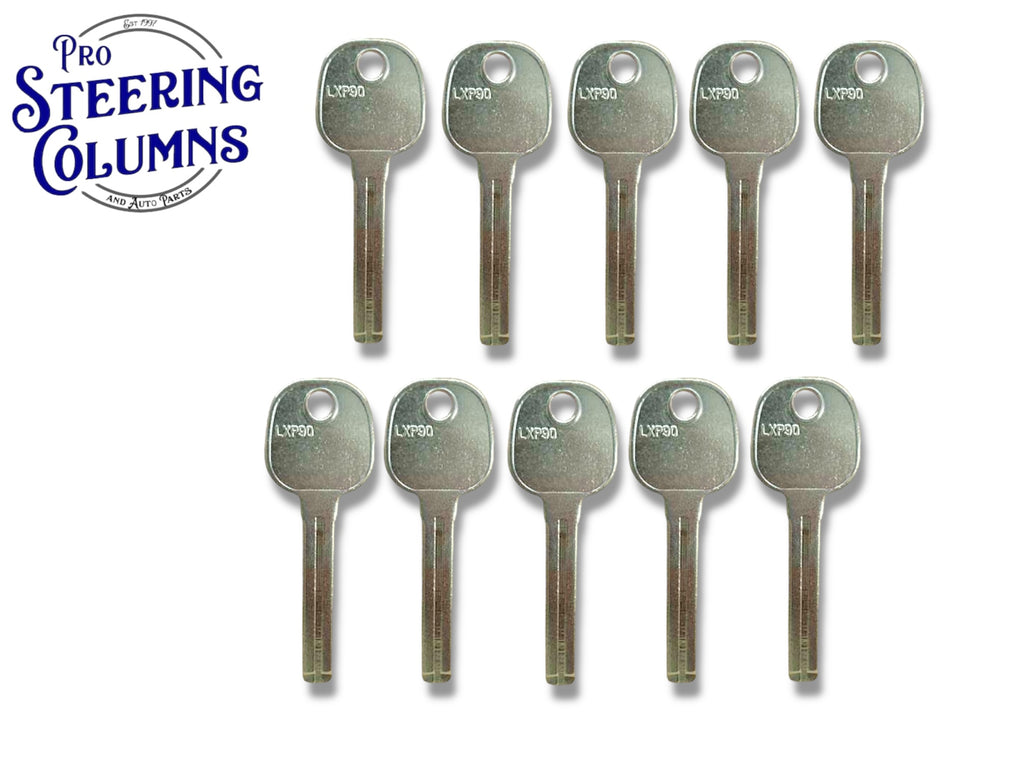 LXP90 Lexus Kia Metal Key Blank (Aftermarket) (10 Pack)