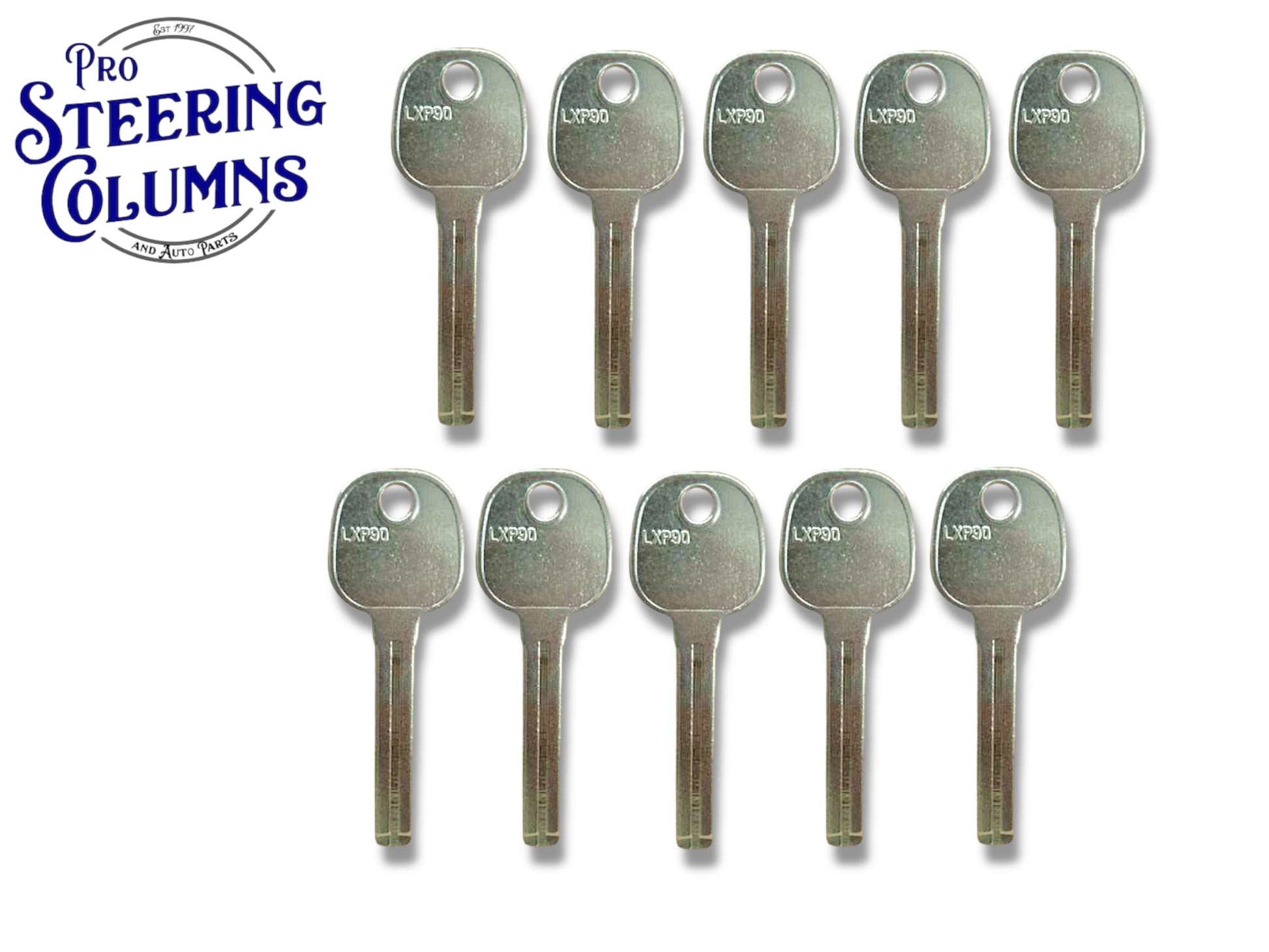 LXP90 Lexus Kia Metal Key Blank (Aftermarket) (10 Pack)