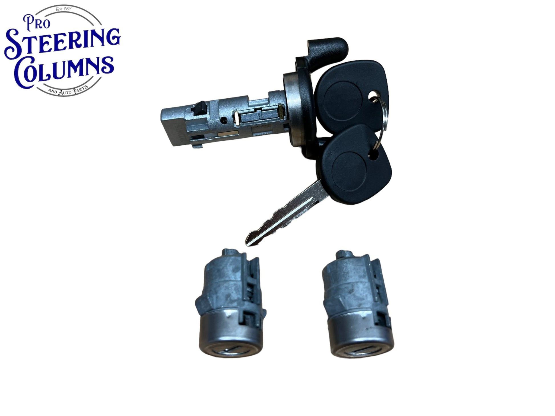 1999-2000 Silverado Sierra Tahoe Escalade Ignition & Door Lock Cylinder Set 2 Keys New