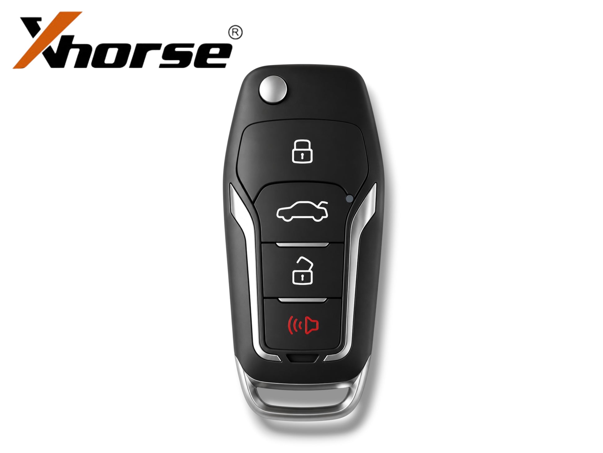 Xhorse Universal Flip Key Remote Ford Style 4 Button Wired XKFO01EN