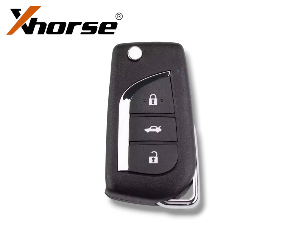 Xhorse Universal Flip Key Remote Toyota Style 3-Button XKTO00EN