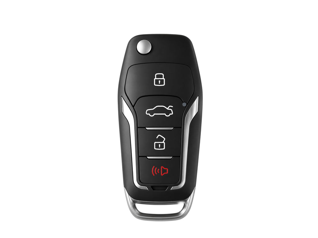 Xhorse Universal Flip Key Remote Ford Style 4 Button Wired XKFO01EN