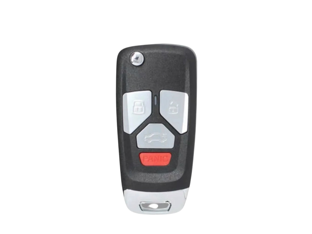 Xhorse Universal Flip Key Remote Audi Style 4-Button Wired XKAU02EN