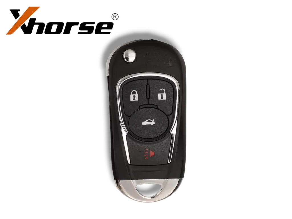 Xhorse Universal Flip Key Remote Buick Style 4-Button Wired XKBU02EN
