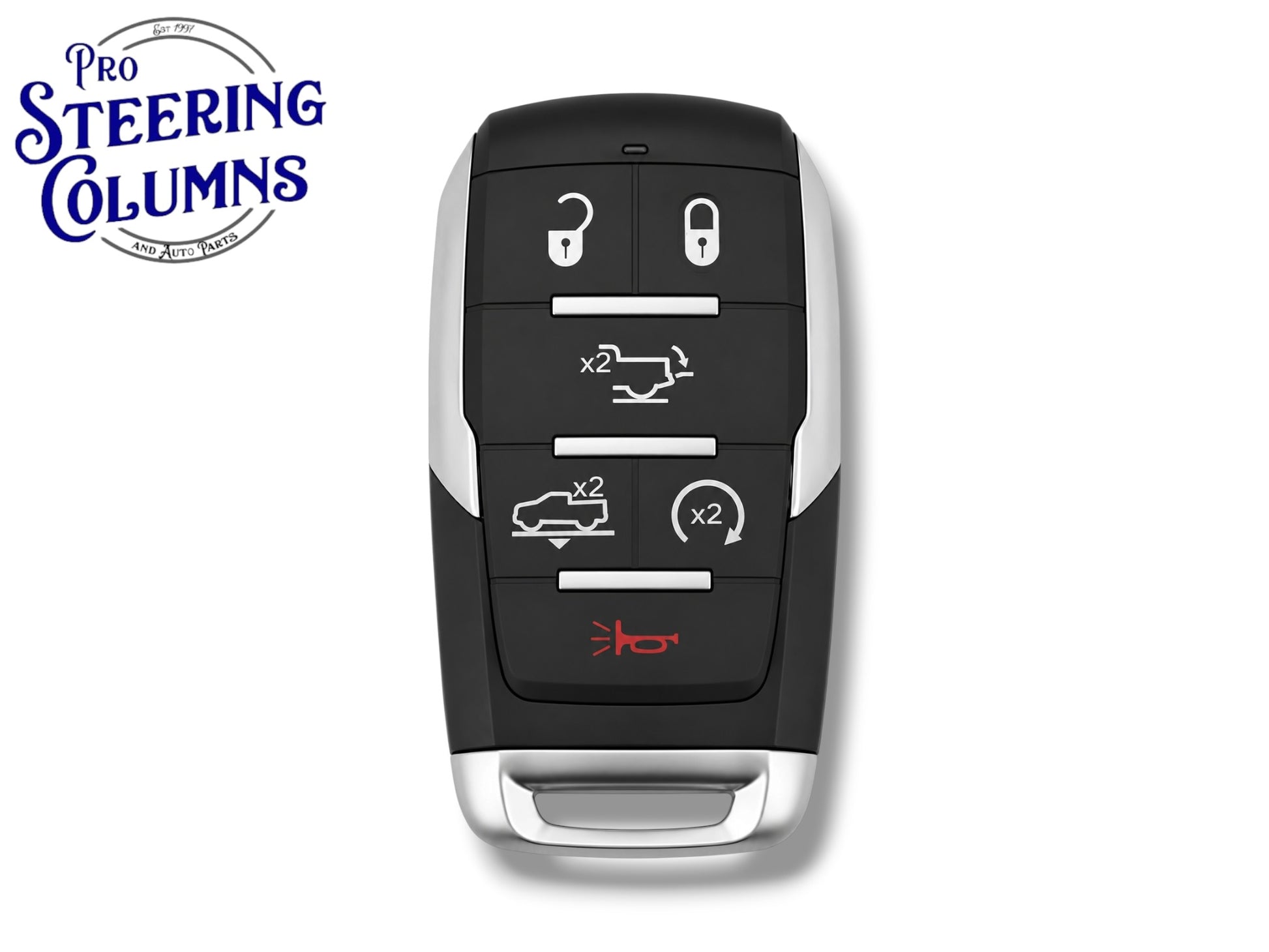 19-24 Ram 1500 Smart Key 6-Button PN: 68291692AD / OHT-4882056 (Aftermarket)