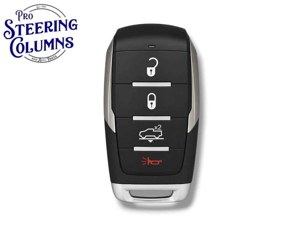 19-24 Ram 1500 Smart Key 4-Button OHT-4882056 PN: 68291688AD (Aftermarket)