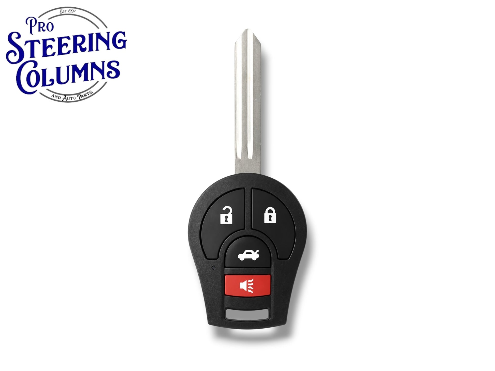 03-19 Nissan Remote Head Key 4-Button PN: H0561-3AA0B / CWTWB1U751 (Aftermarket)