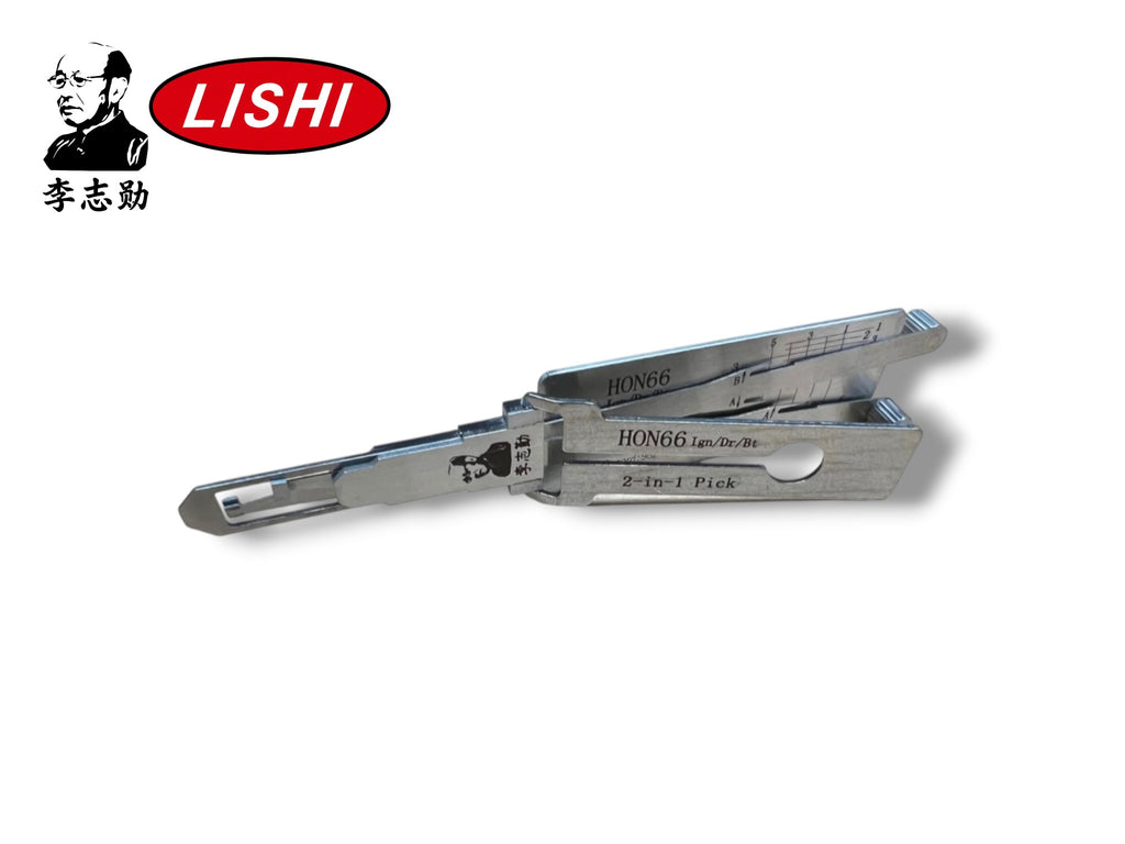 Original Lishi 2 in 1 HON66 Honda Pick & Decoder Genuine New