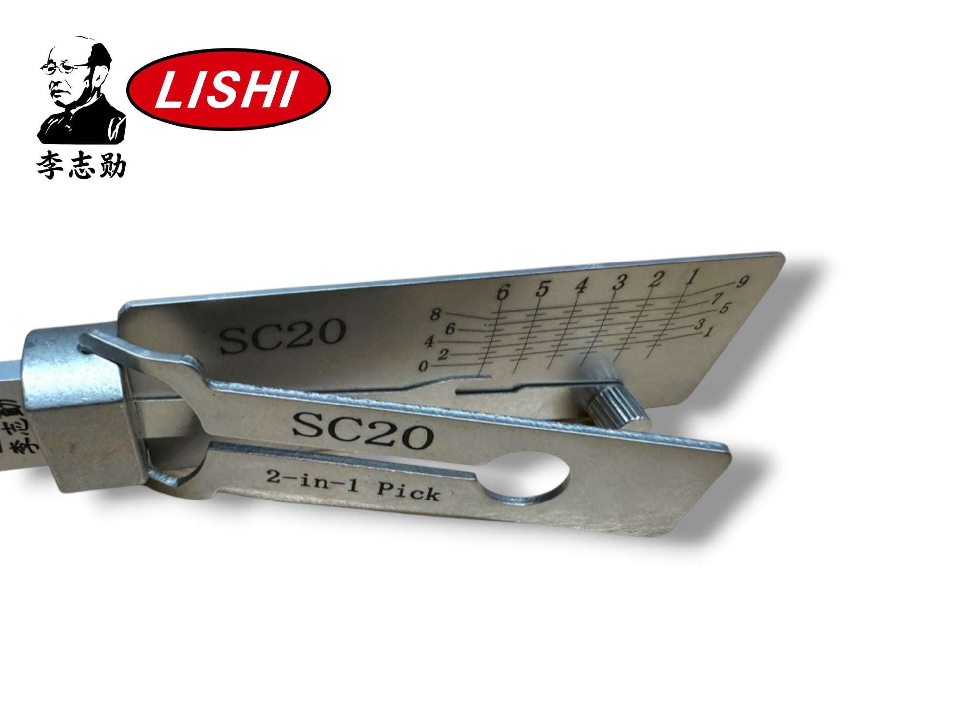 Original Lishi 2 in 1 Schlage SC20 A1145L Pick & Decoder Genuine New