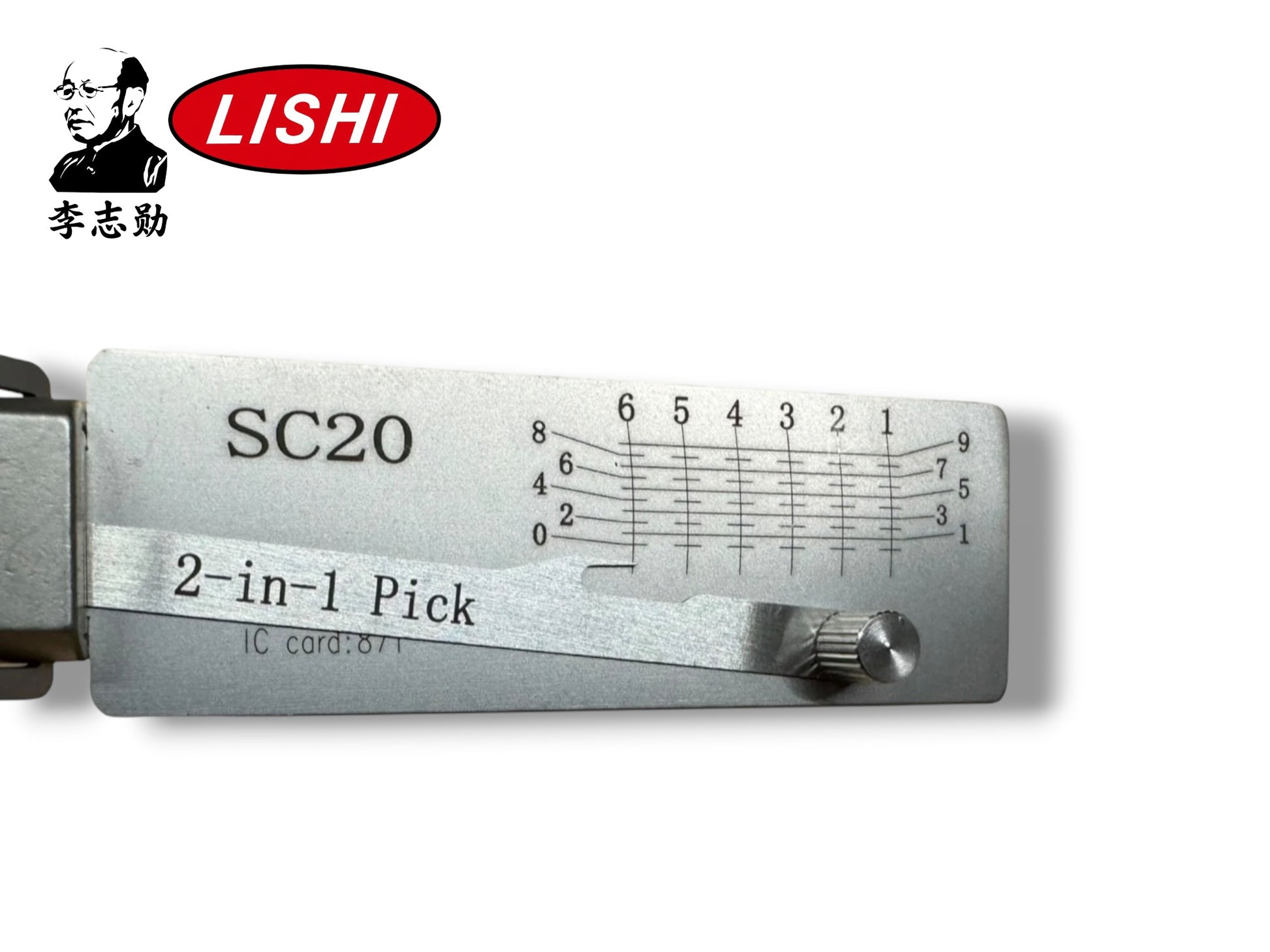 Original Lishi 2 in 1 Schlage SC20 A1145L Pick & Decoder Genuine New