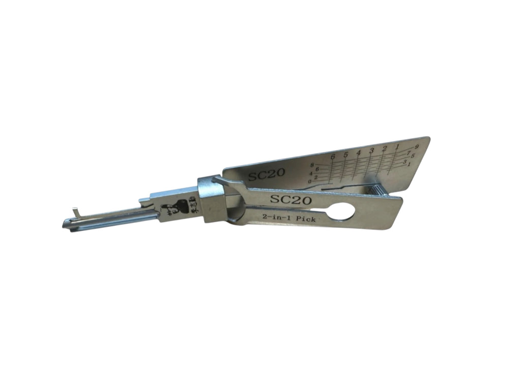 Original Lishi 2 in 1 Schlage SC20 A1145L Pick & Decoder Genuine New