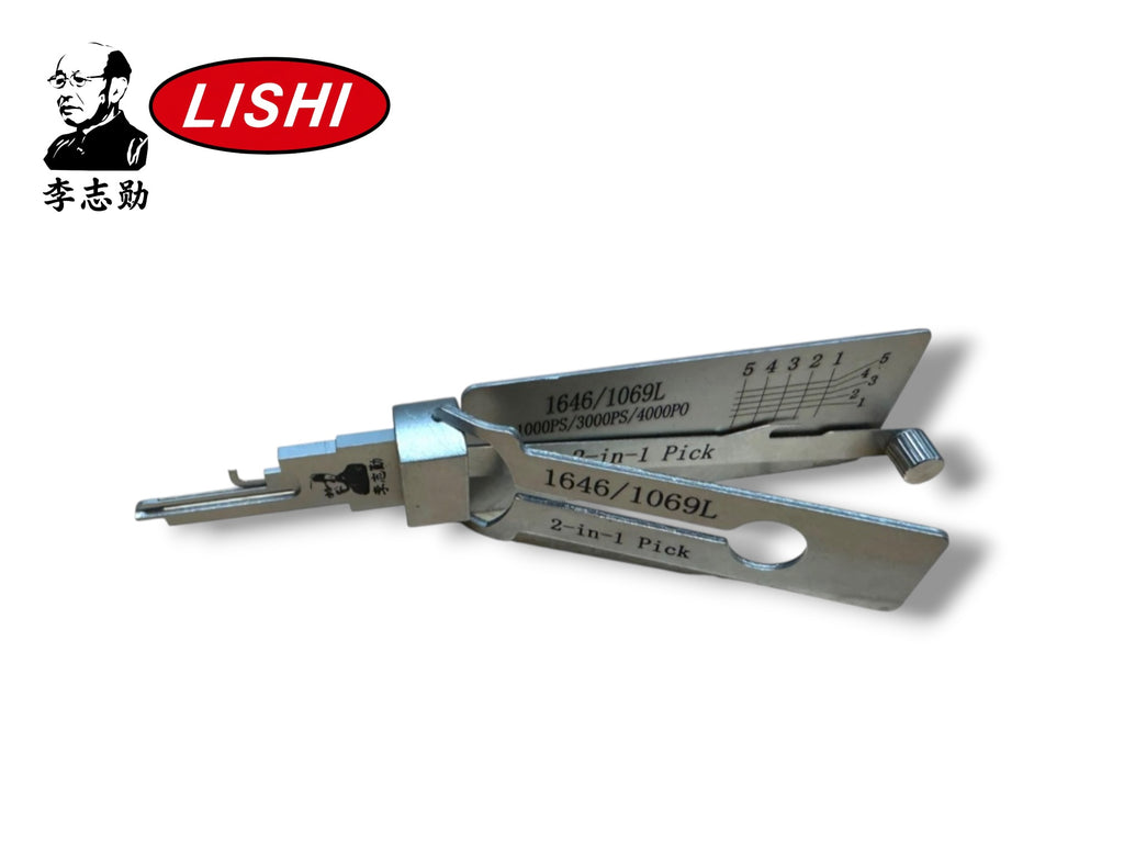 Original Lishi 2 in 1 C9200 C8700 1646 1069L Pick & Decoder Genuine New