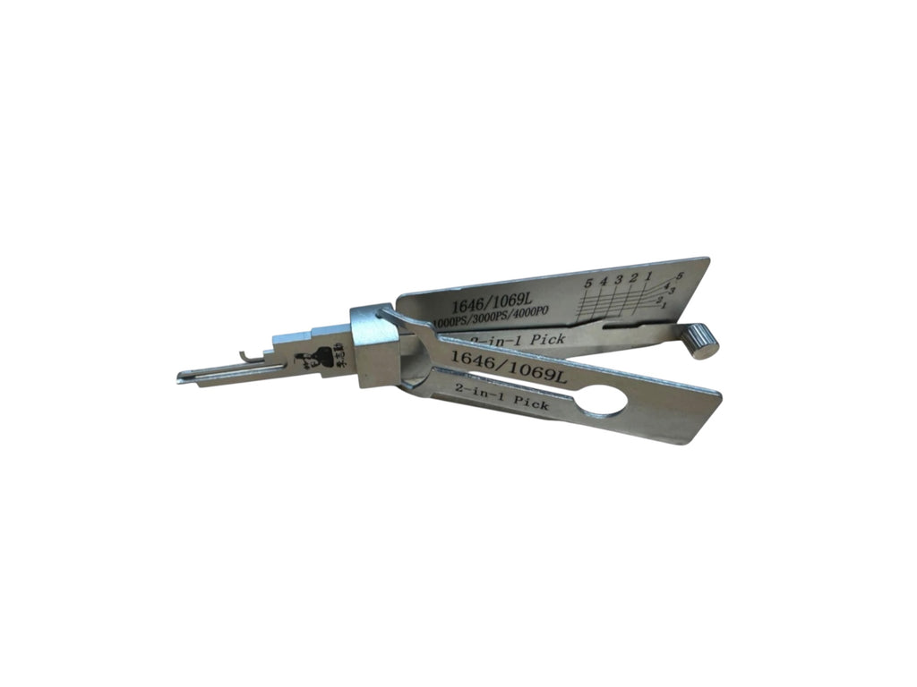Original Lishi 2 in 1 C9200 C8700 1646 1069L Pick & Decoder Genuine New
