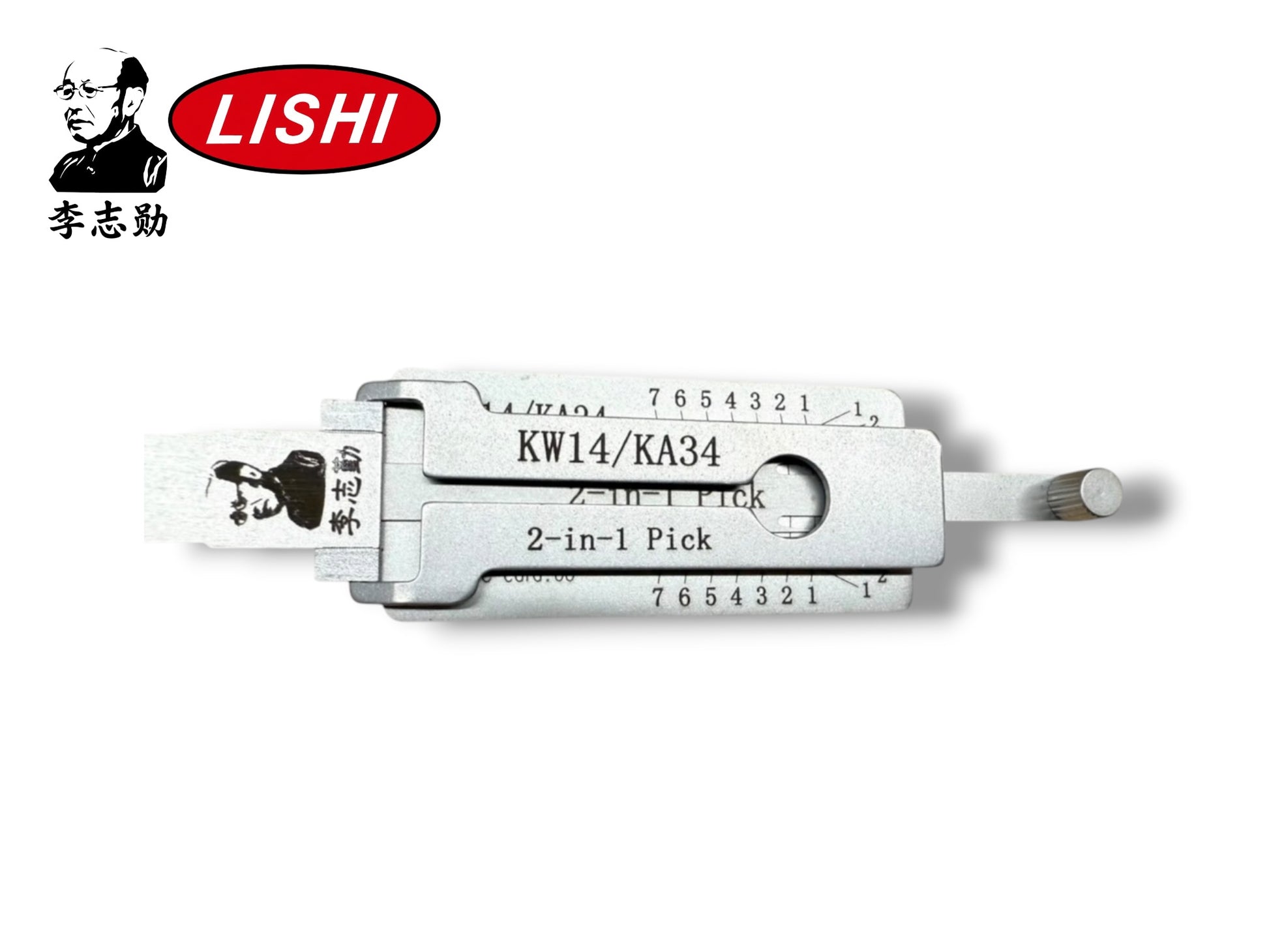 Original Lishi Kawasaki Kwikset KW14 / KA34 2-In-1 Pick & Decoder New