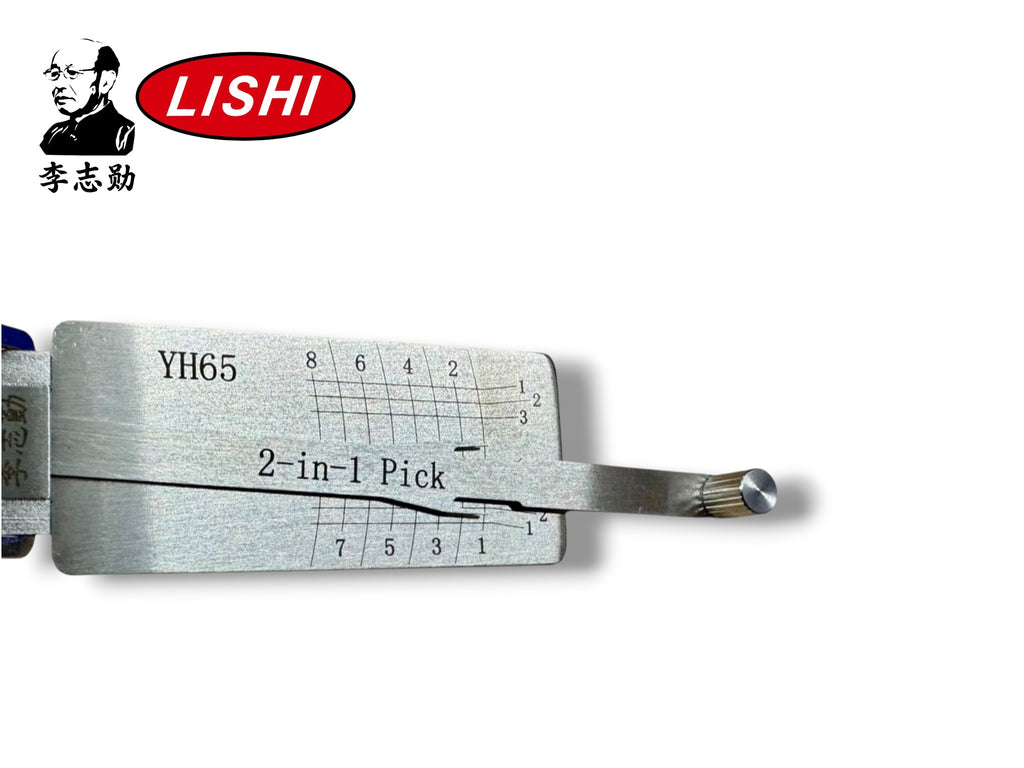 Original Lishi 2 in 1 YH65 Yamaha R3 Motorbike Pick & Decoder Genuine New