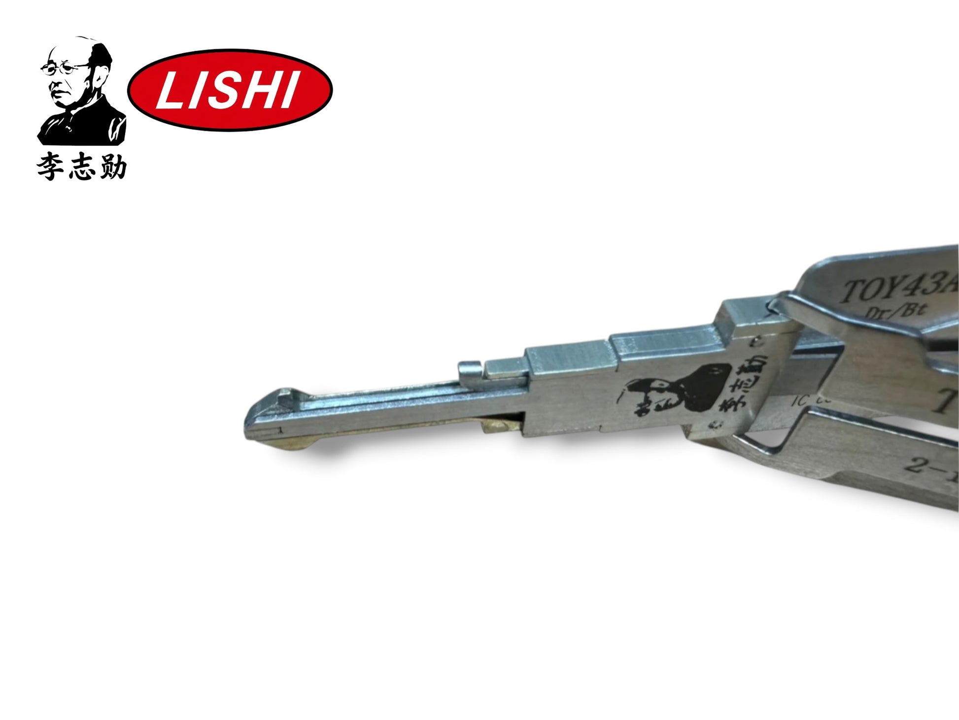 Original Lishi 2 in 1 Toyota TOY43AT Door & Trunk 10-Cut Pick & Decoder Genuine New