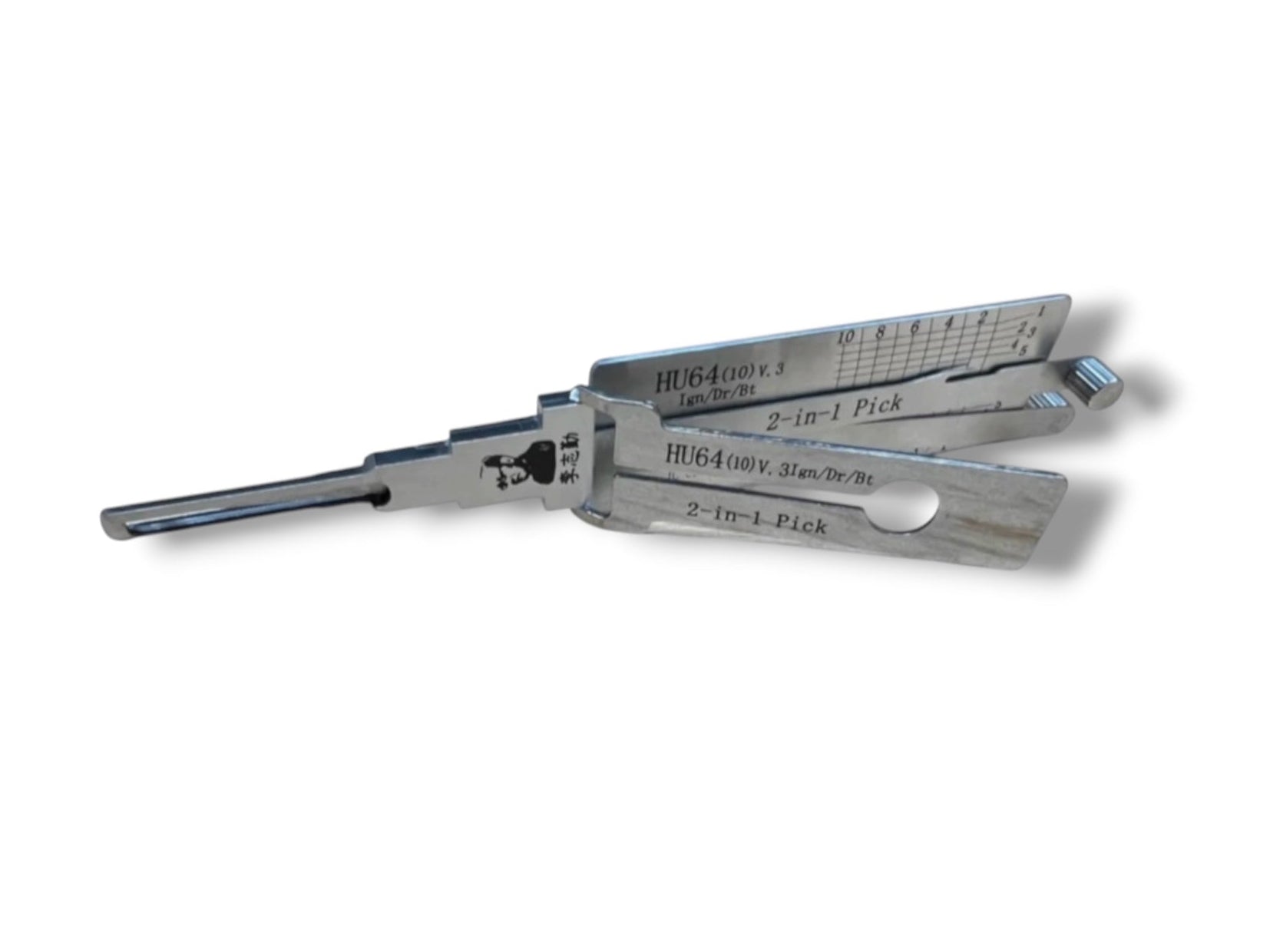 Original Lishi 2 in 1 HU64 V.3 Mercedes Pick & Decoder Genuine New