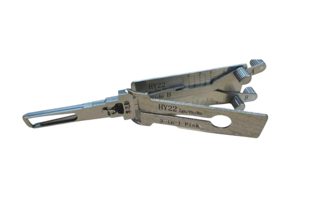 Original Lishi 2 in 1 HY22 KK10 Hyundai Kia Pick & Decoder Genuine New