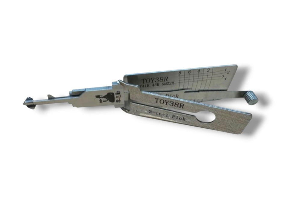 Original Lishi 2 in 1 TOY38R TR40 TR44 Toyota Pick & Decoder Genuine New