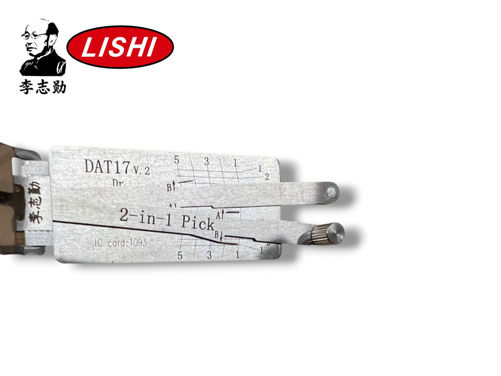 Original Lishi 2 in 1 DAT17 Subaru Pick & Decoder Genuine New