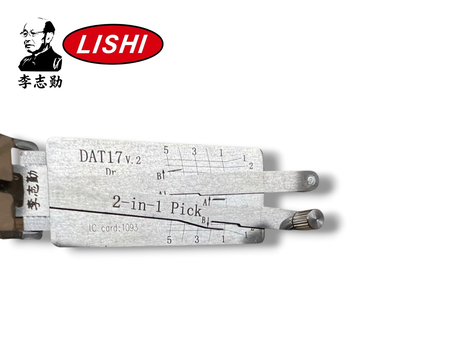Original Lishi 2 in 1 DAT17 Subaru Pick & Decoder Genuine New