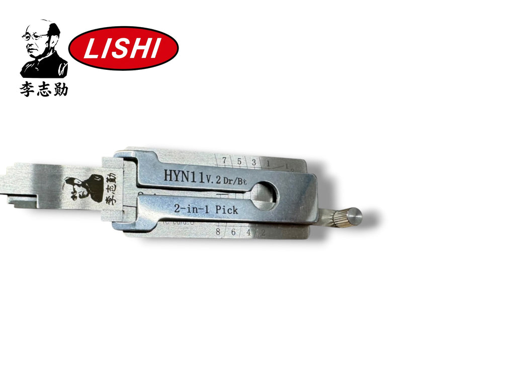 Original 2 in 1 Lishi HYN11 HYN6 HY14 Hyundai Kia Pick & Decoder New