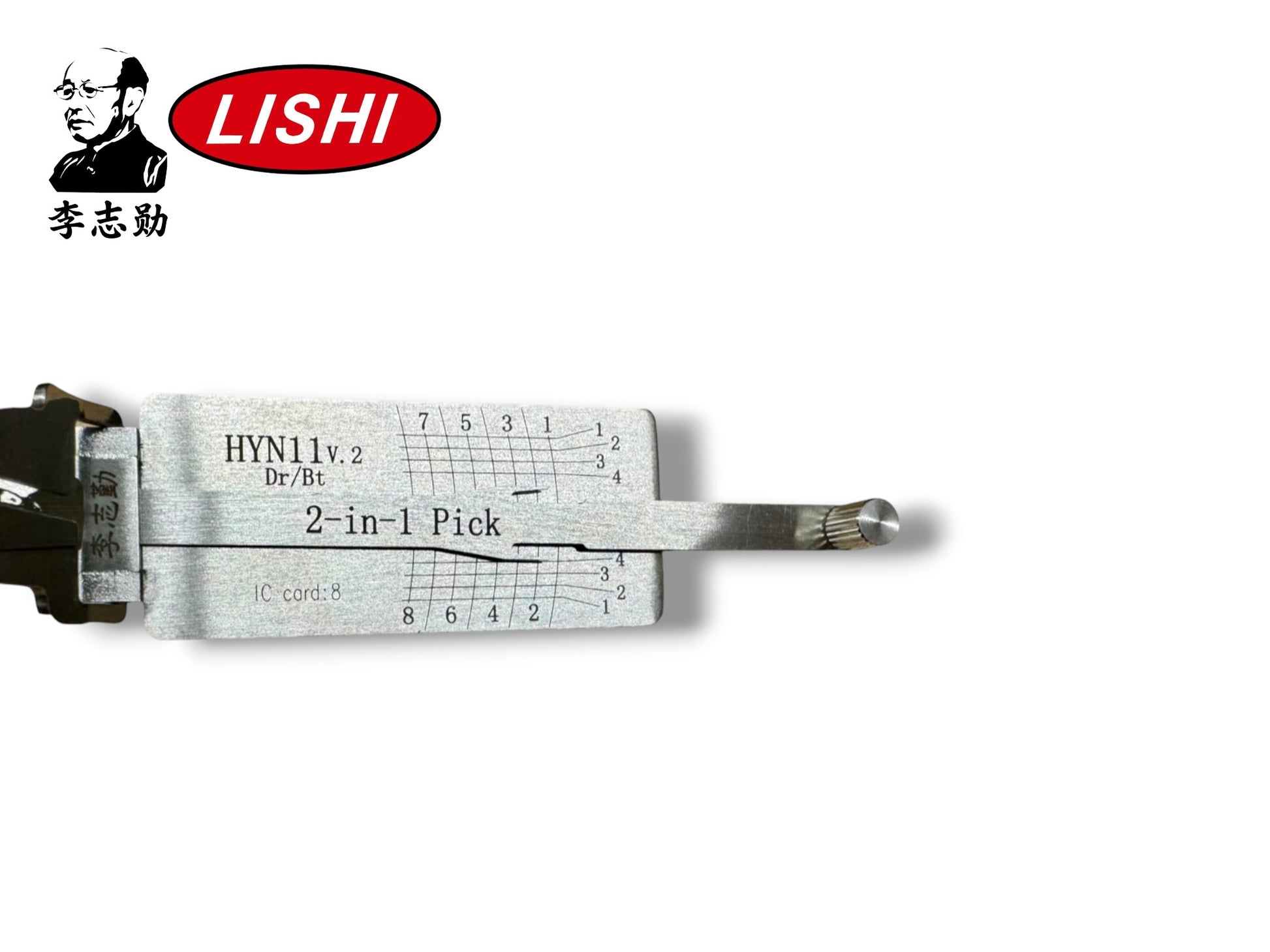 Original 2 in 1 Lishi HYN11 HYN6 HY14 Hyundai Kia Pick & Decoder New